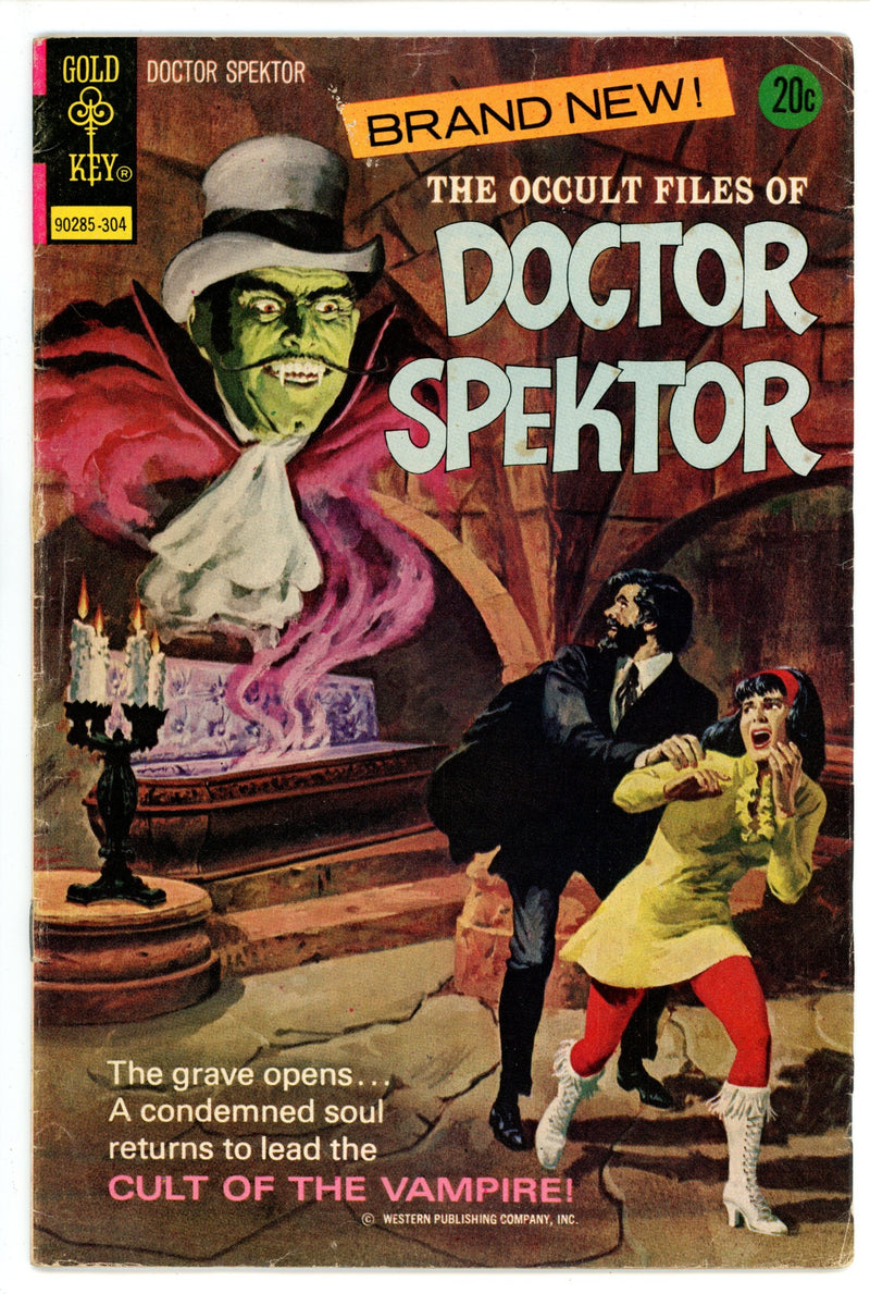 The Occult Files of Dr. Spektor 1 20C Variant VG/FN (1973)