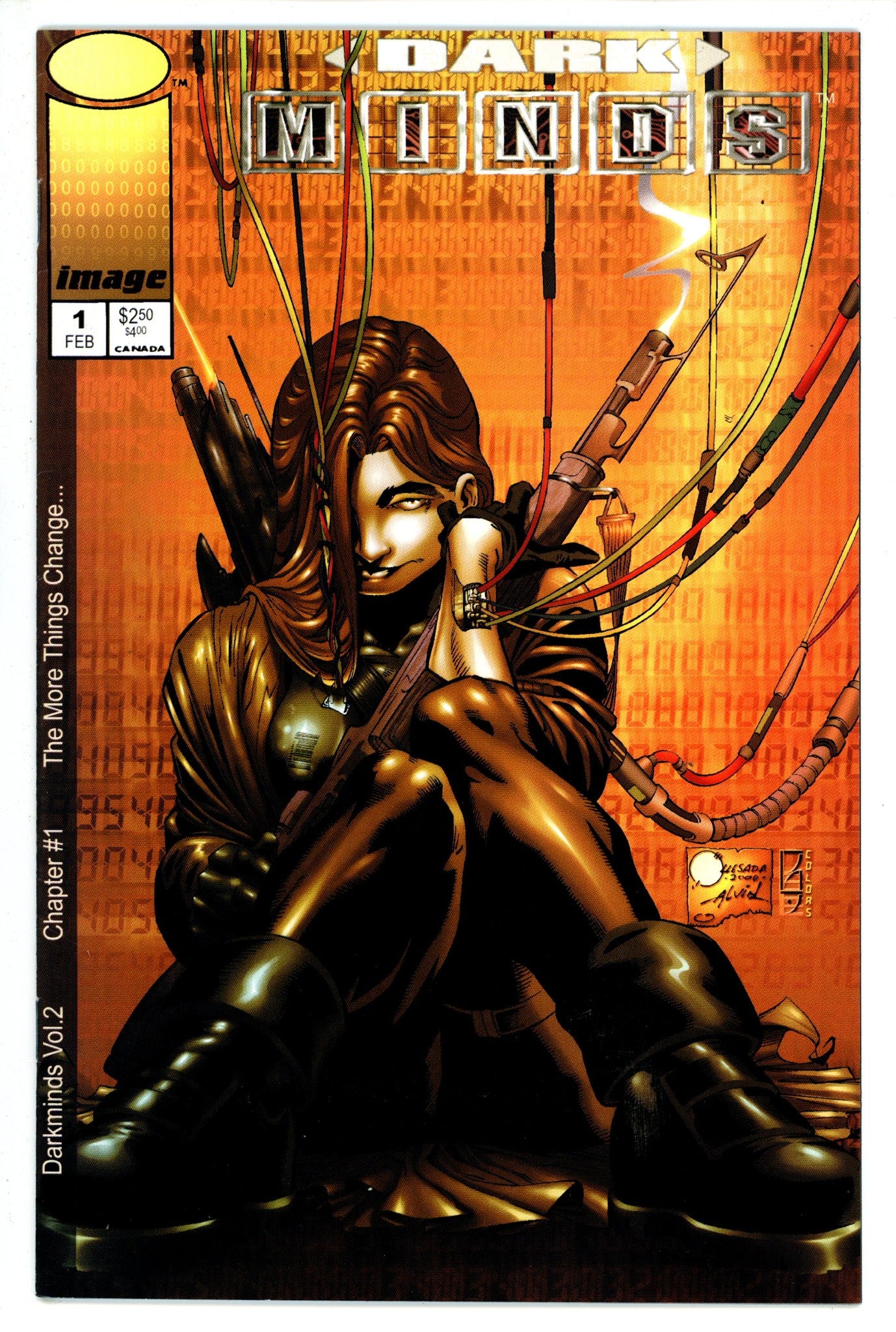 Darkminds Vol 2 1 Quesada Variant (2000)