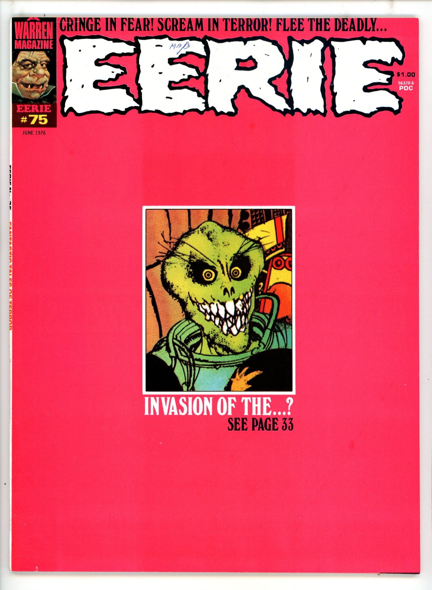 Eerie 75 VF+ (1976)