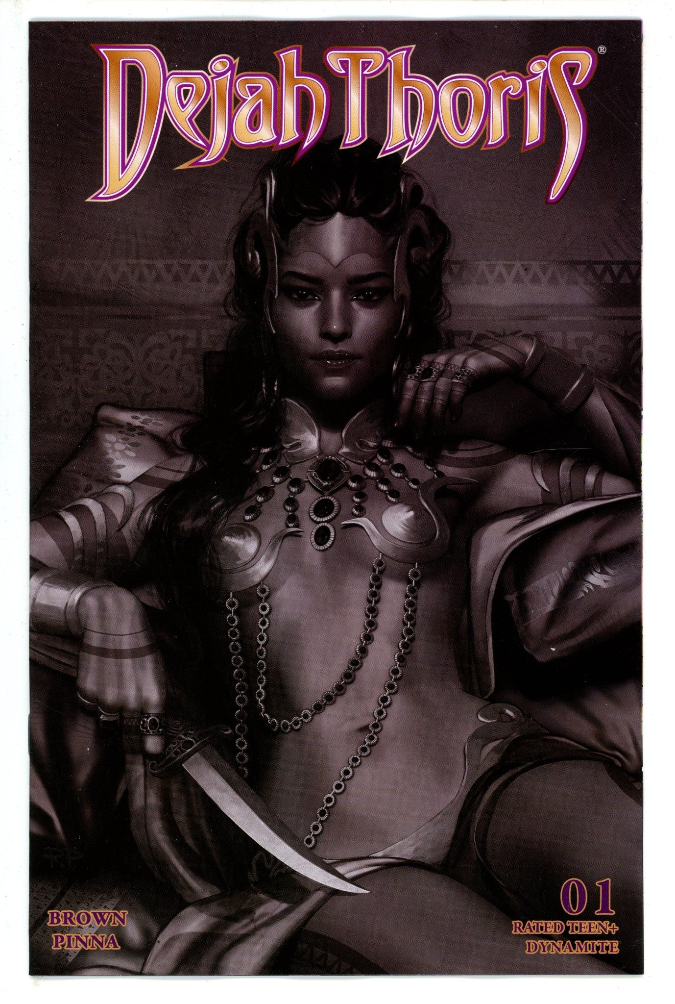 Dejah Thoris Vol 4 1 Puebla B&W Incentive Variant (2023)