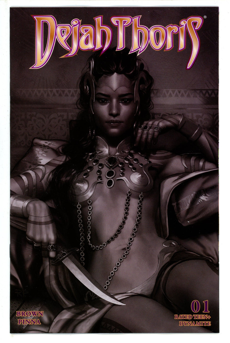 Dejah Thoris Vol 4 1 Puebla B&W Incentive Variant (2023)