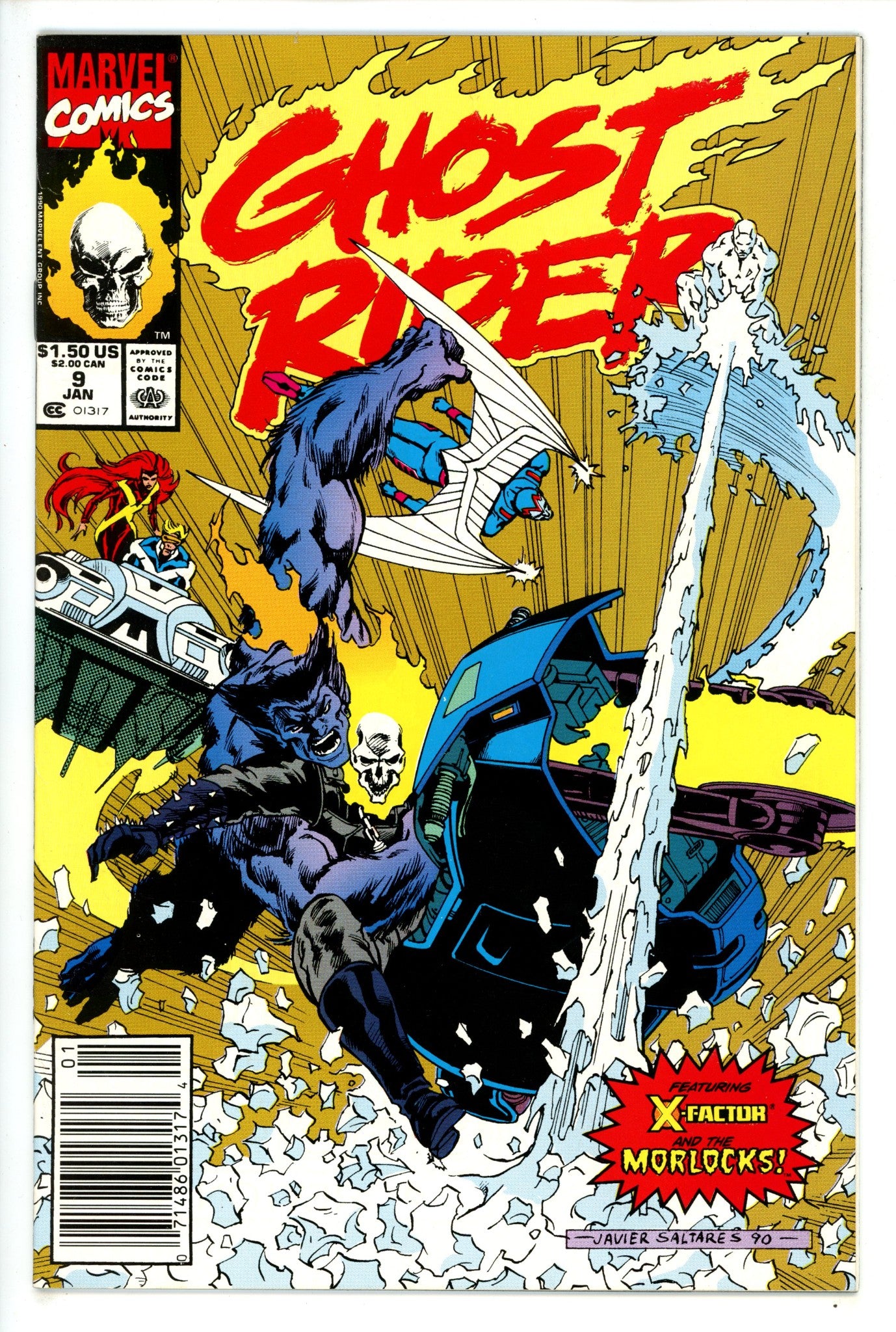 Ghost Rider Vol 2 9 Newsstand