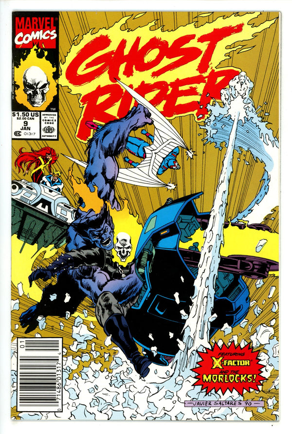 Ghost Rider Vol 2 9 Newsstand