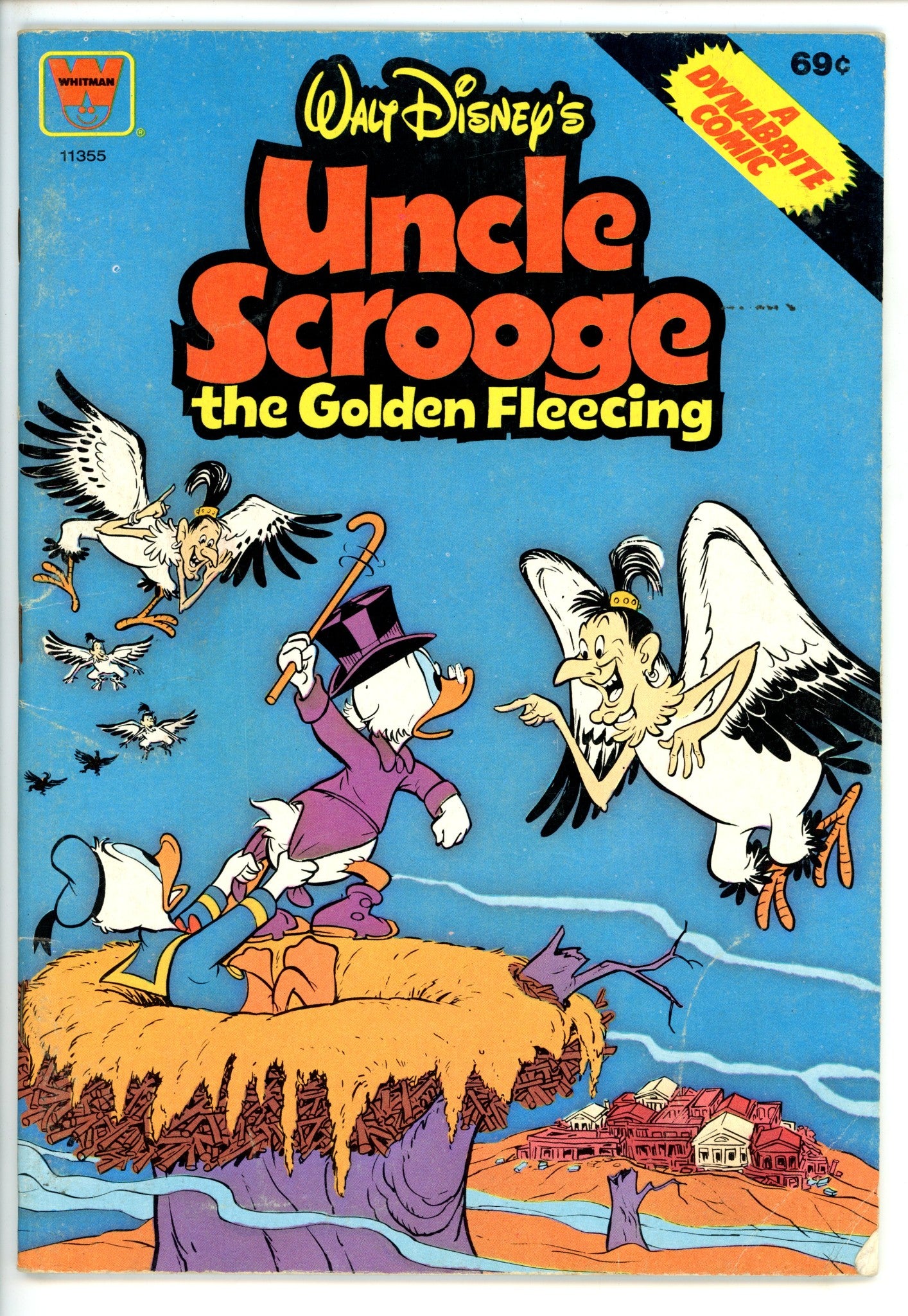 Walt Disney's Uncle Scrooge The Golden Fleecing [Dynabrite Comics] 11355