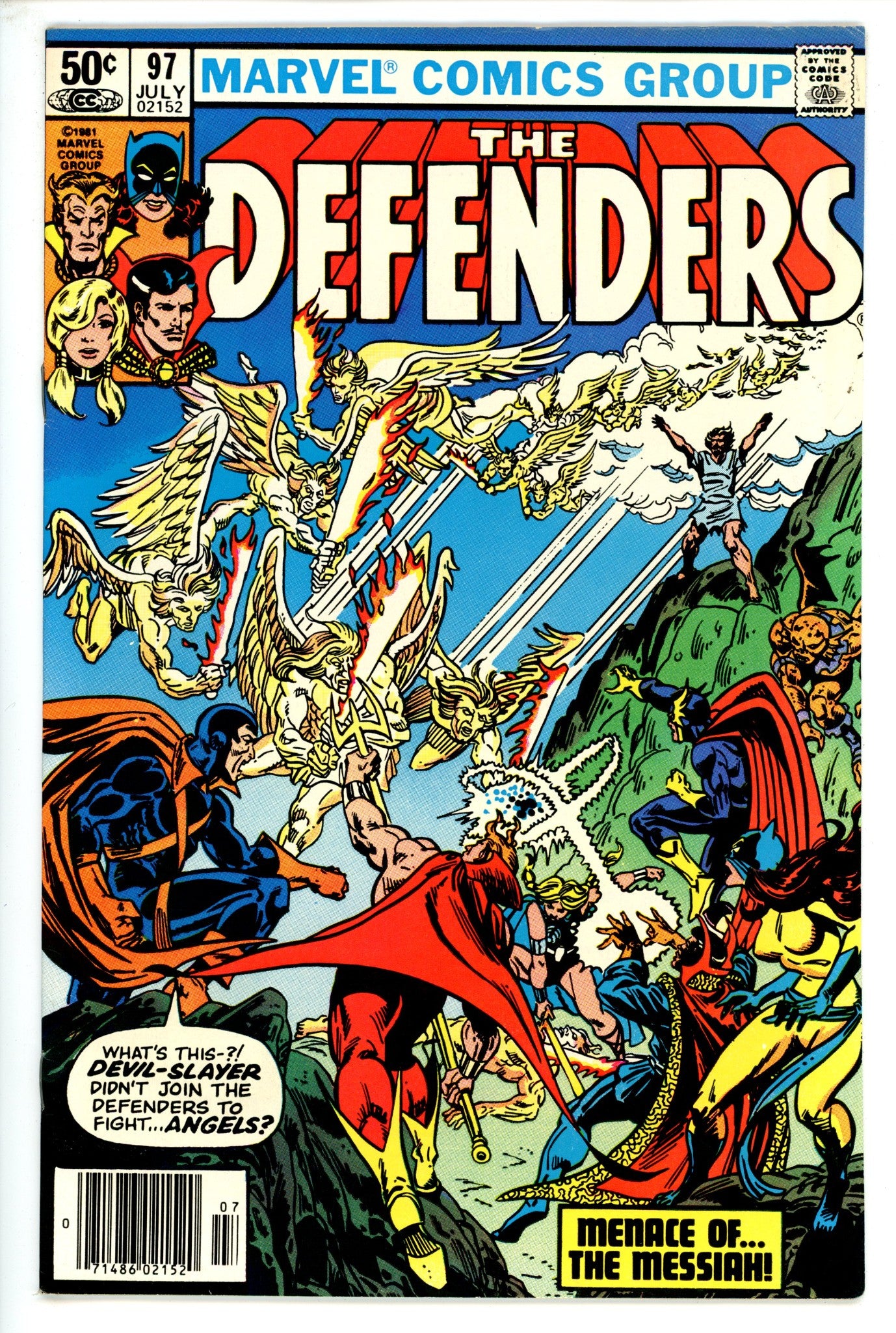 The Defenders Vol 1 97 Newsstand