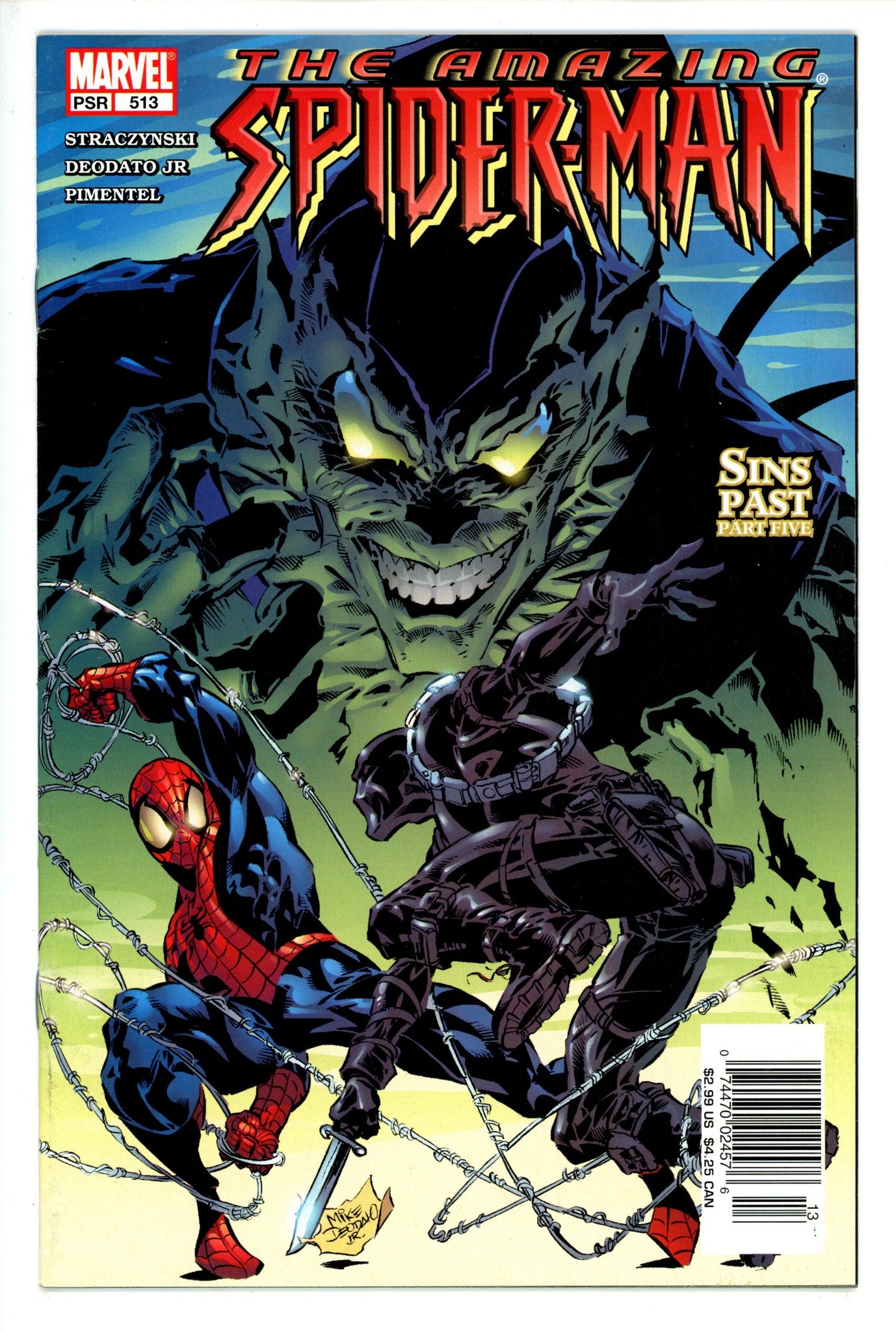 The Amazing Spider-Man Vol 2 513 Newsstand VF-