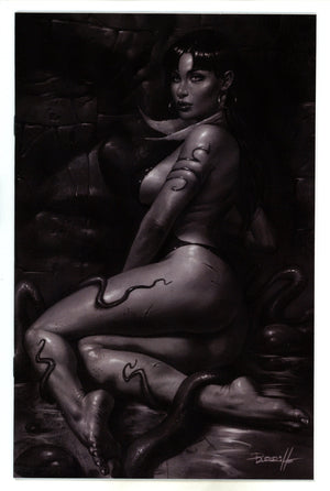 Vampirella Vol 6 25 Parrillo B&W Virgin Variant NM-