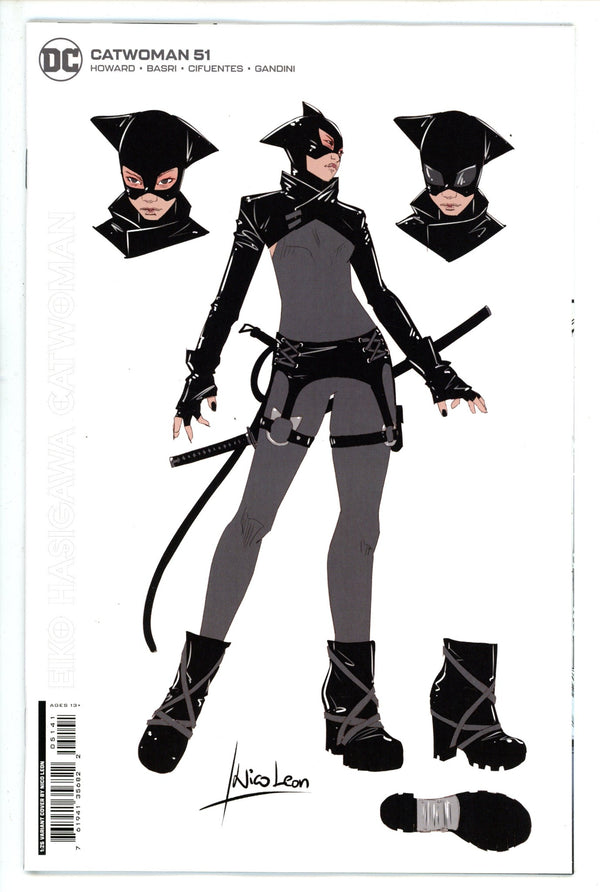 Catwoman Vol 5 51 Leon Incentive Variant NM+ (2023)
