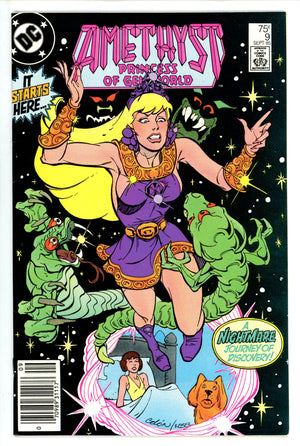 Amethyst Vol 1 9 Newsstand (1985)