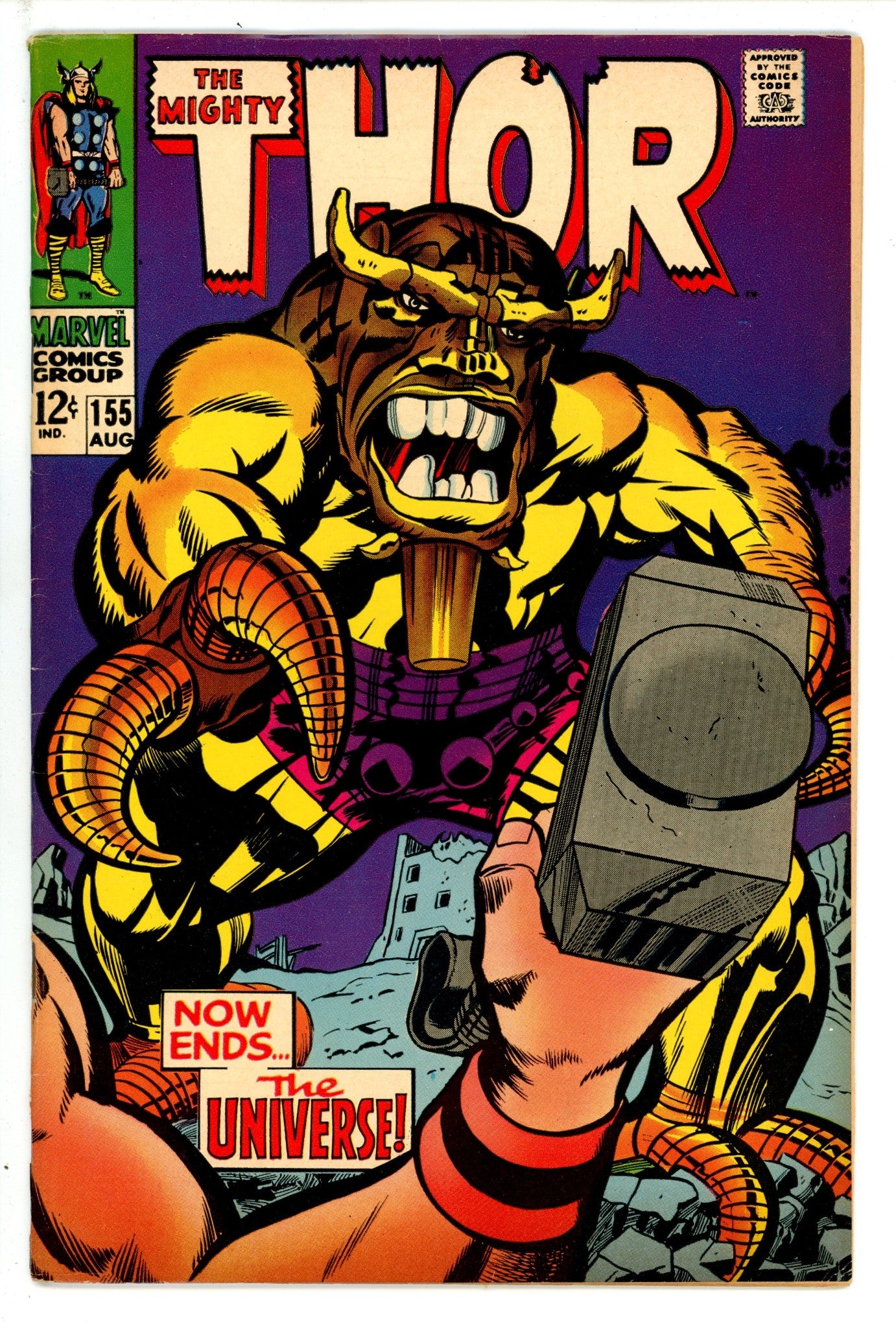 Thor Vol 1 155 VF- (1968)