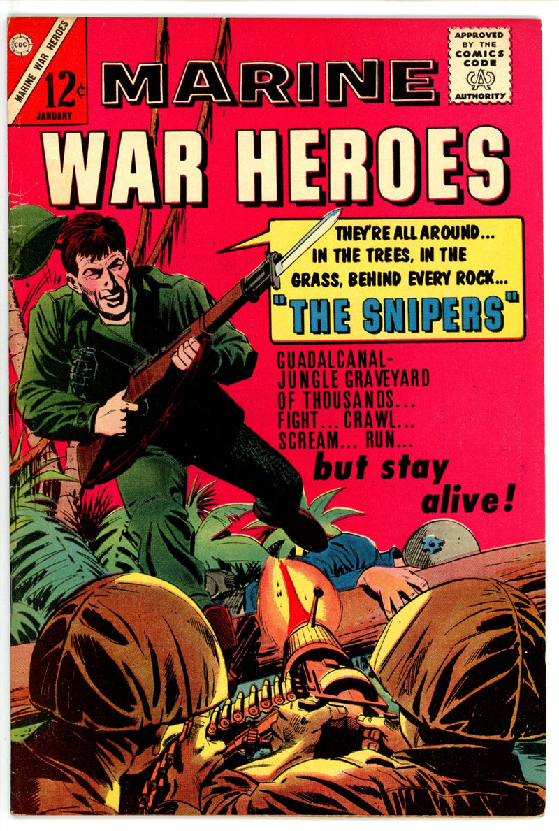 Marine War Heroes 6 FN/VF (1965)
