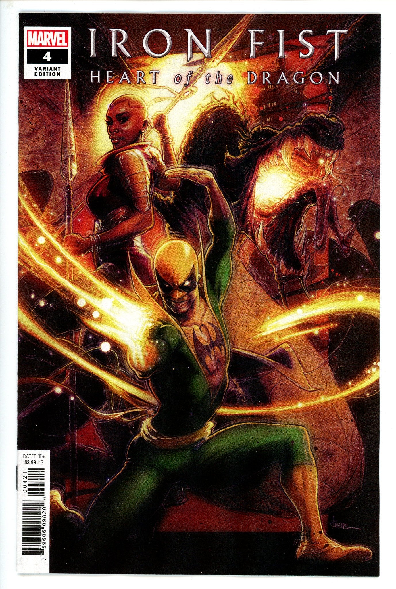 Iron Fist Heart of Dragon 4 Andrews Variant-CaptCan Comics Inc-CaptCan Comics Inc