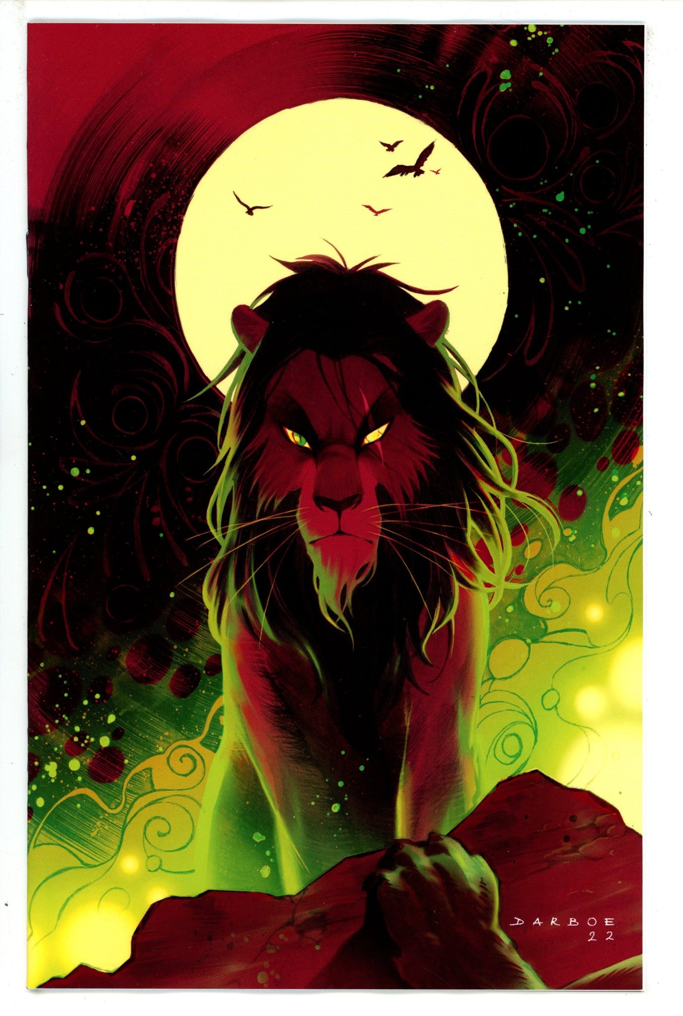 Disney Villains Scar 1 Darboe Virgin Incentive Variant NM (2023)