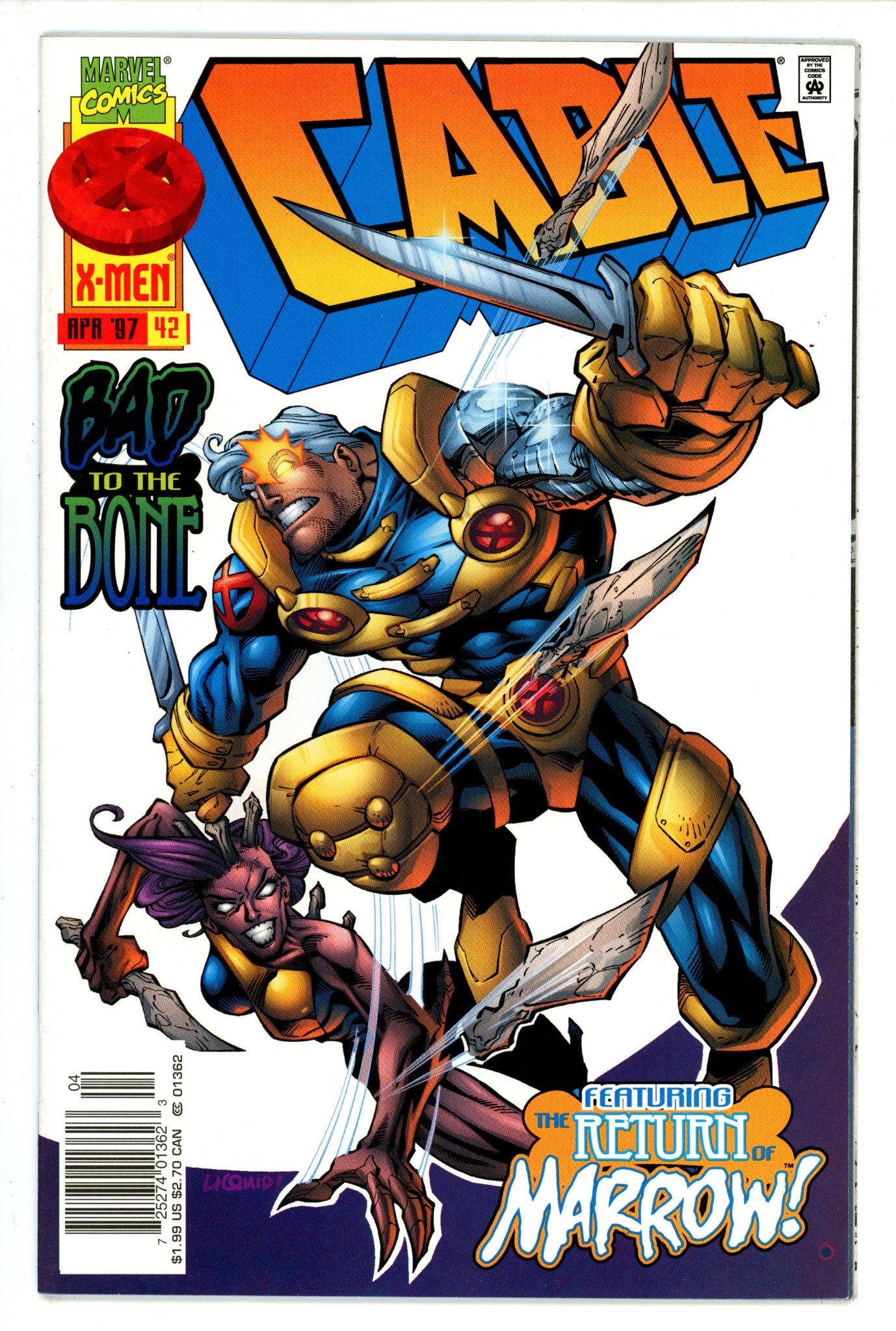 Cable Vol 1 42 Newsstand (1997)
