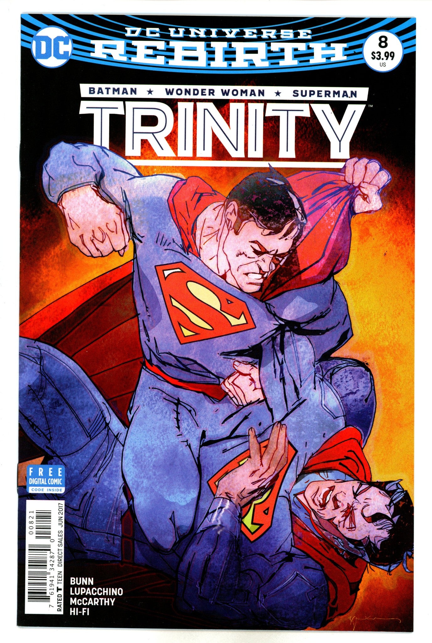Trinity Vol 2 8 Sienkiewicz Variant