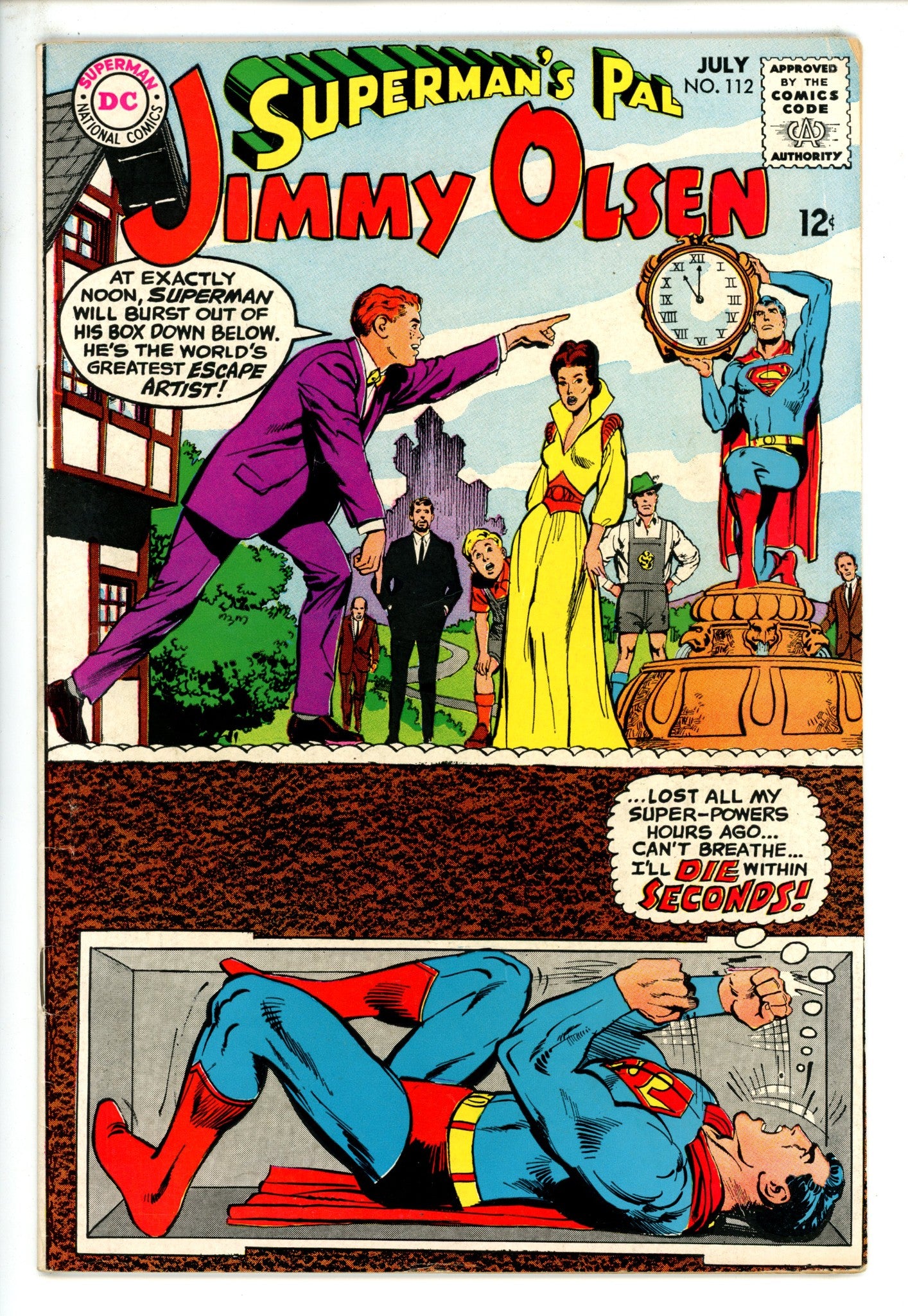 Superman's Pal, Jimmy Olsen 112 FN- (1968)