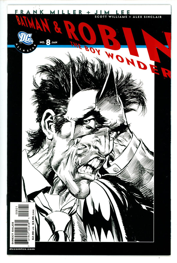 All Star Batman & Robin, the Boy Wonder 8 Adams Variant VF+