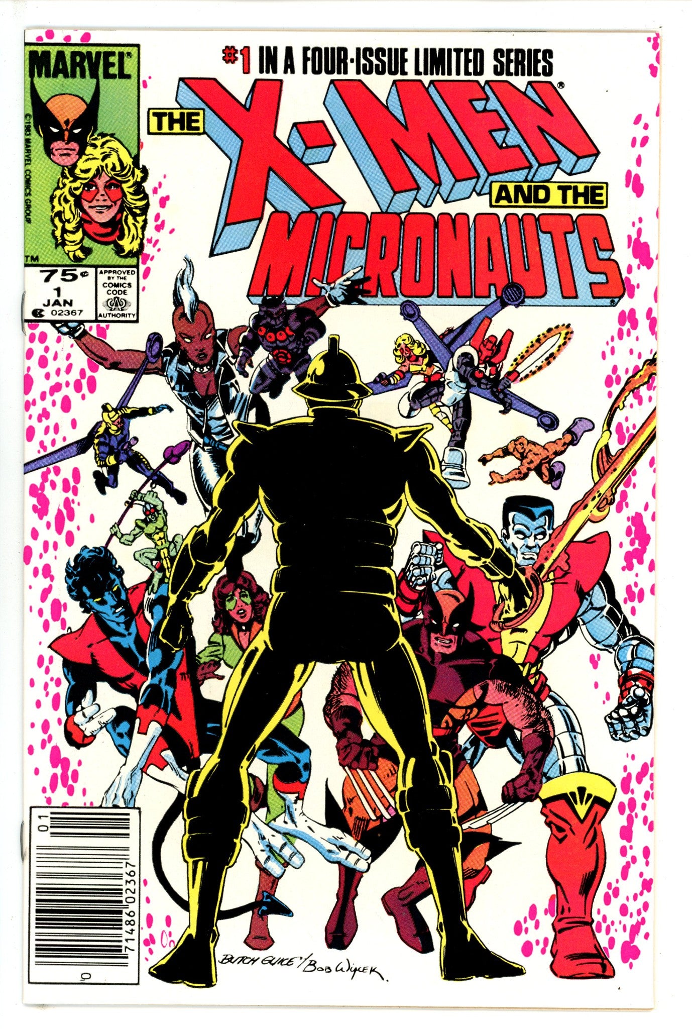 The X-Men and the Micronauts 1 Canadian Variant NM- (1984)