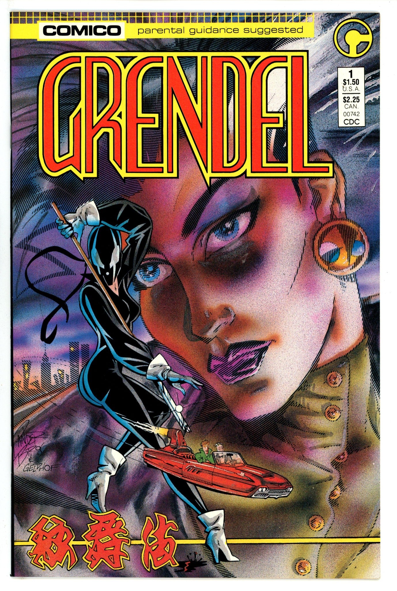Grendel Vol 2 1 2Nd Print NM- (1986)
