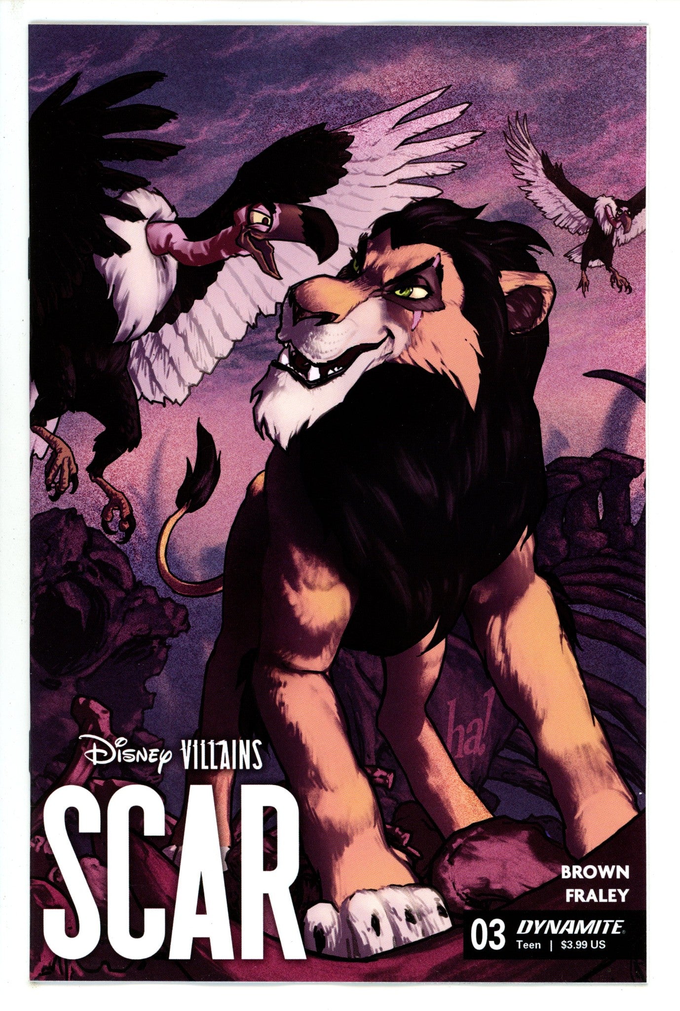 Disney Villains Scar 3 Ha Variant (2023)