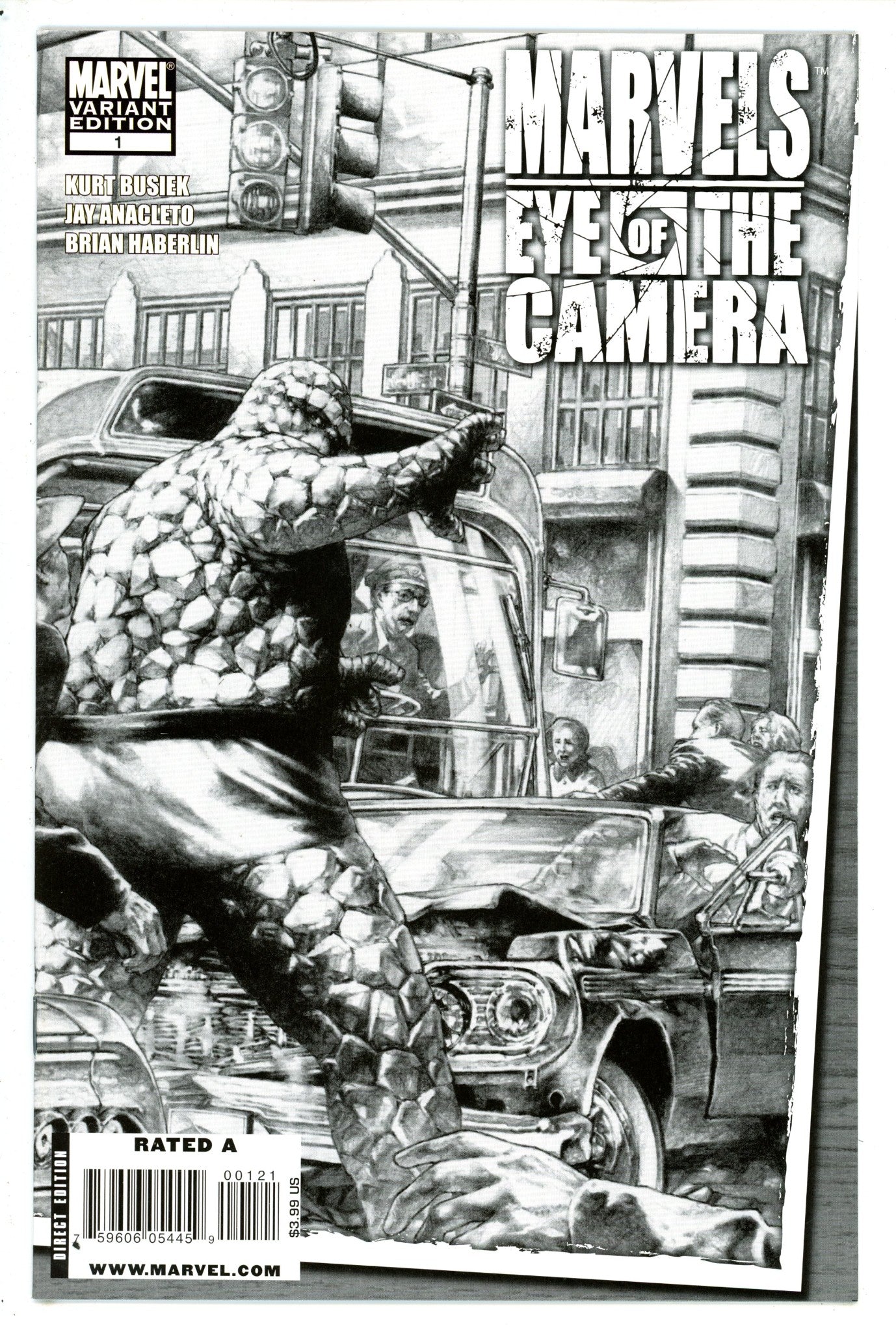 Marvels: Eye of the Camera 1 B&W Variant (2009)
