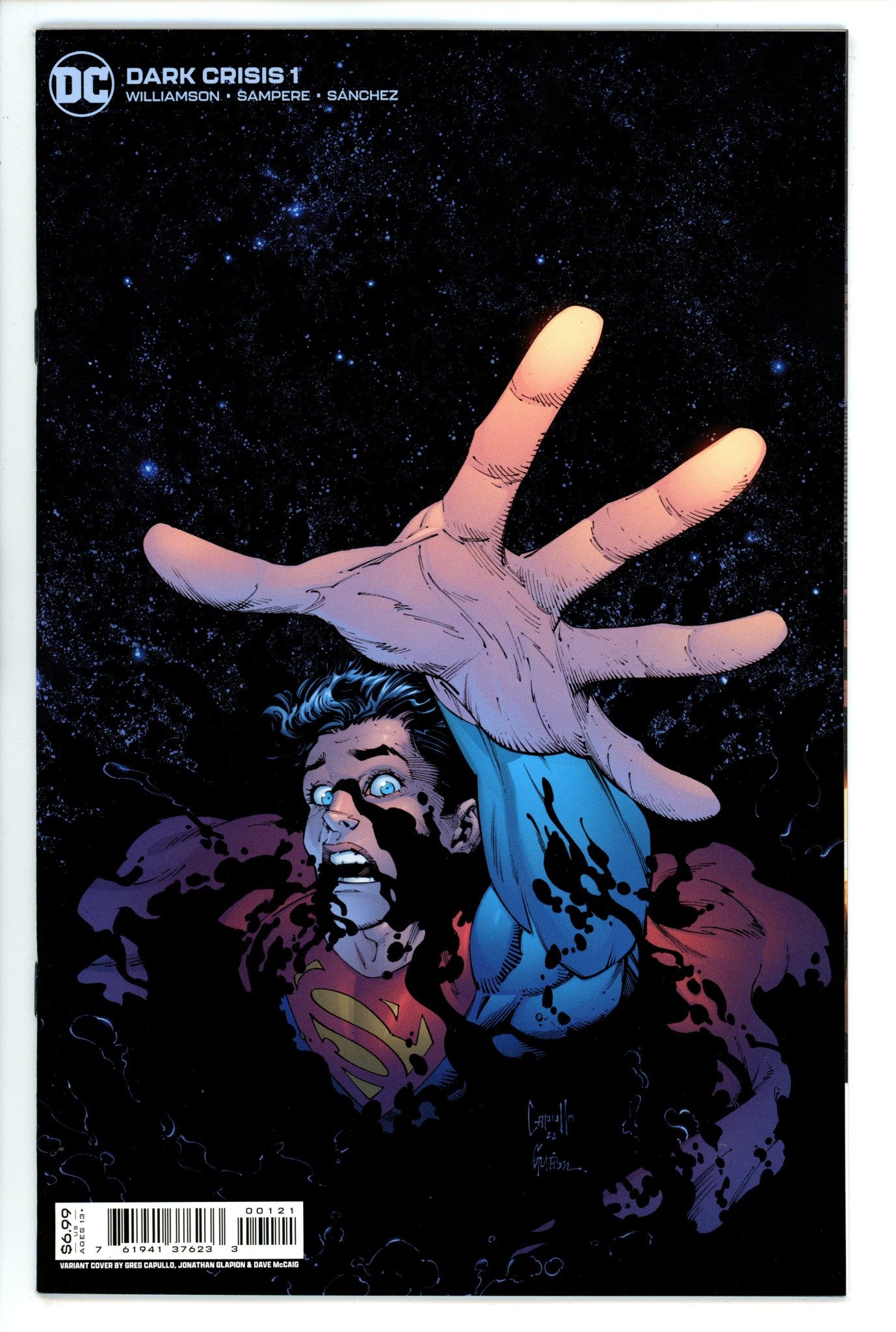 Dark Crisis 1 Capullo Variant (2022)