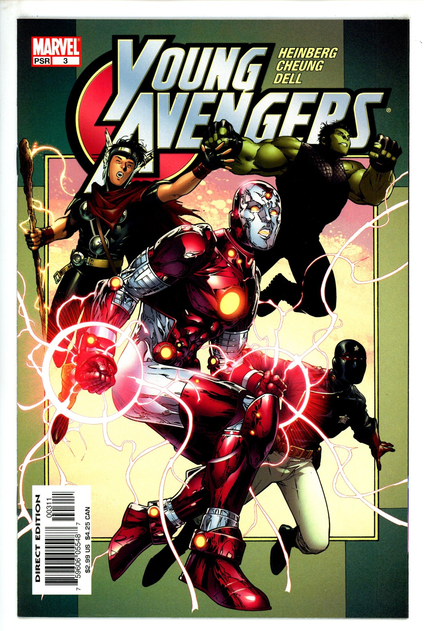 Young Avengers Vol 1 3 NM- (2005)
