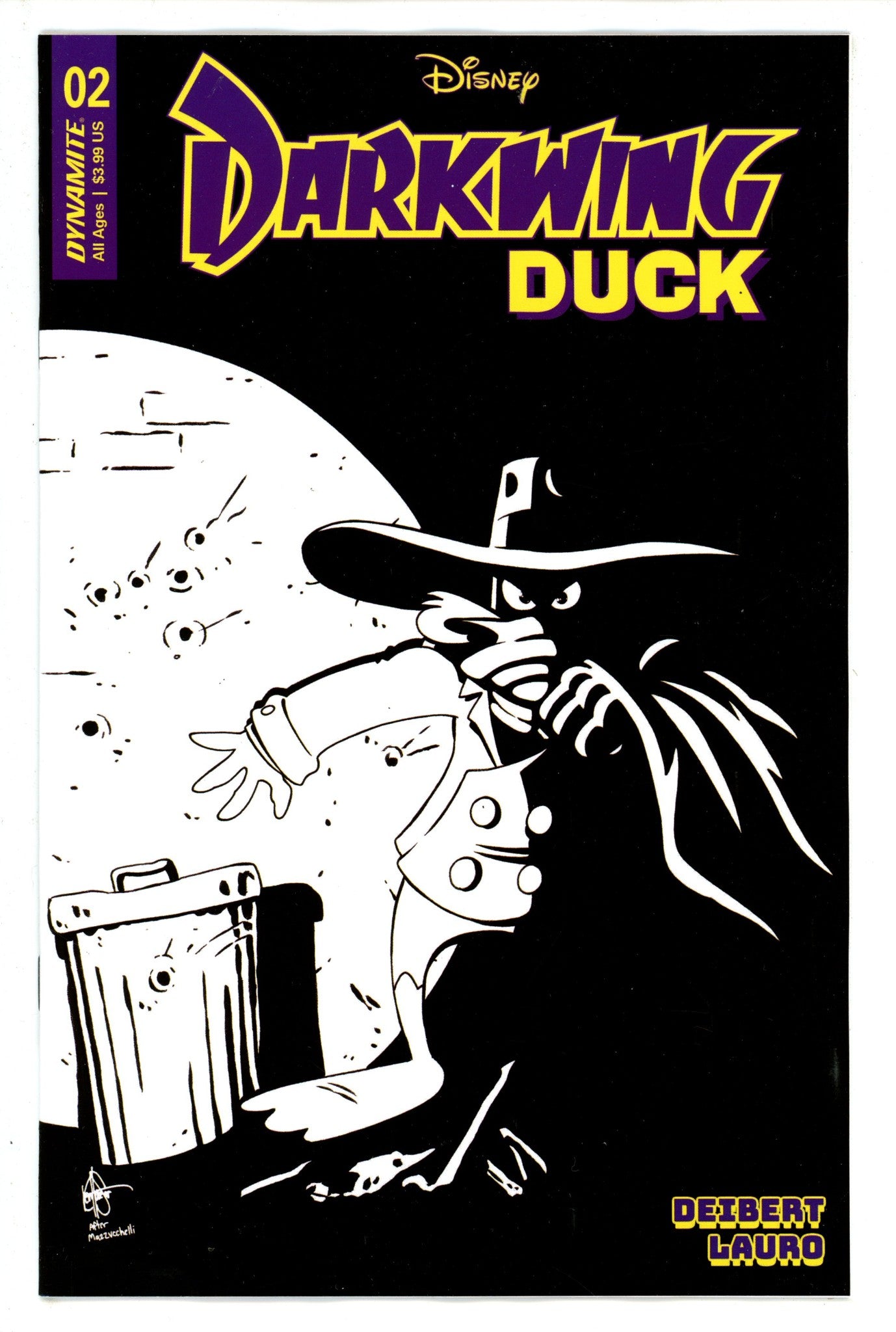 Darkwing Duck 2 Haeser B&W Incentive Variant (2023)