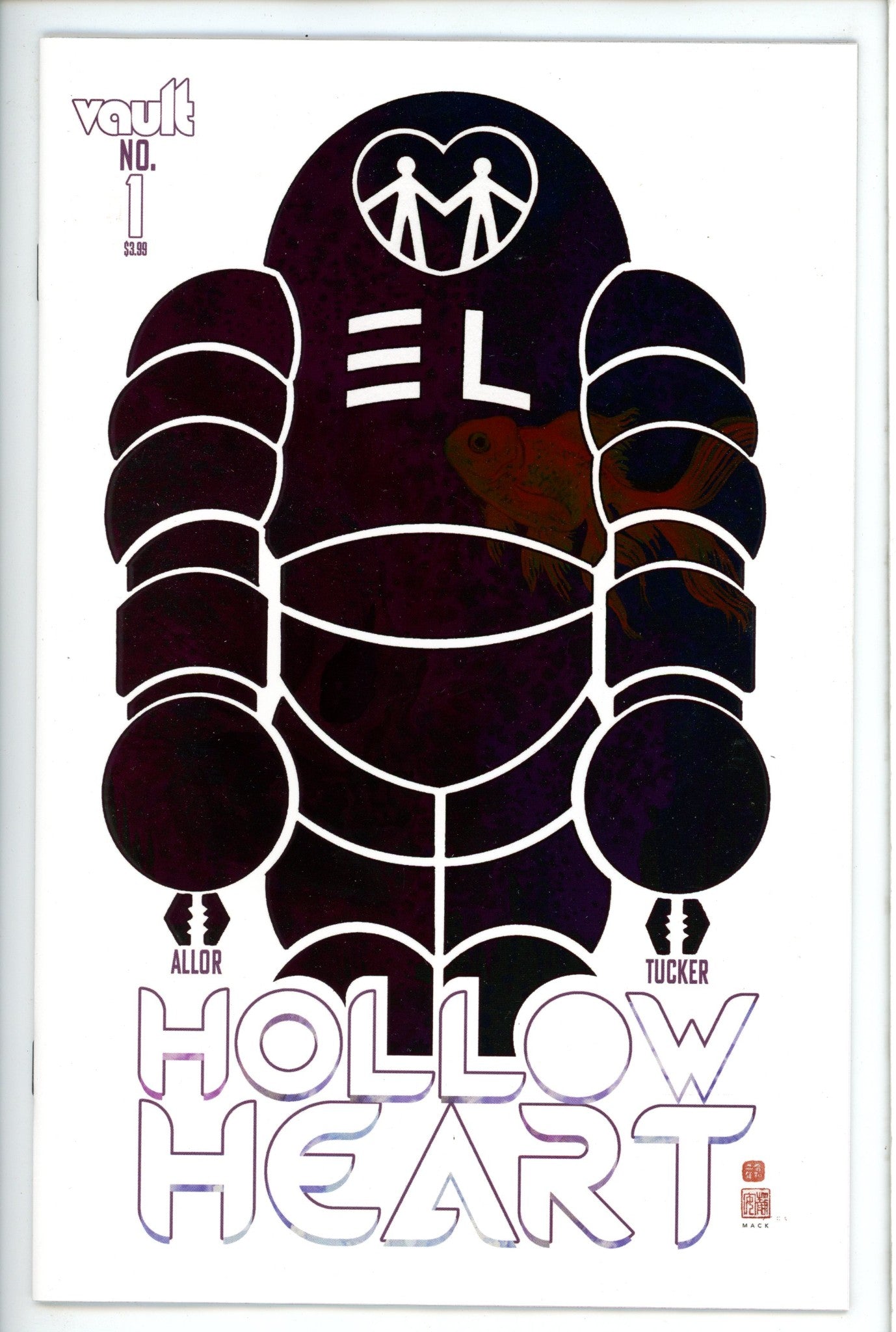 Hollow Heart 1 Mack Variant NM+-Vault-CaptCan Comics Inc