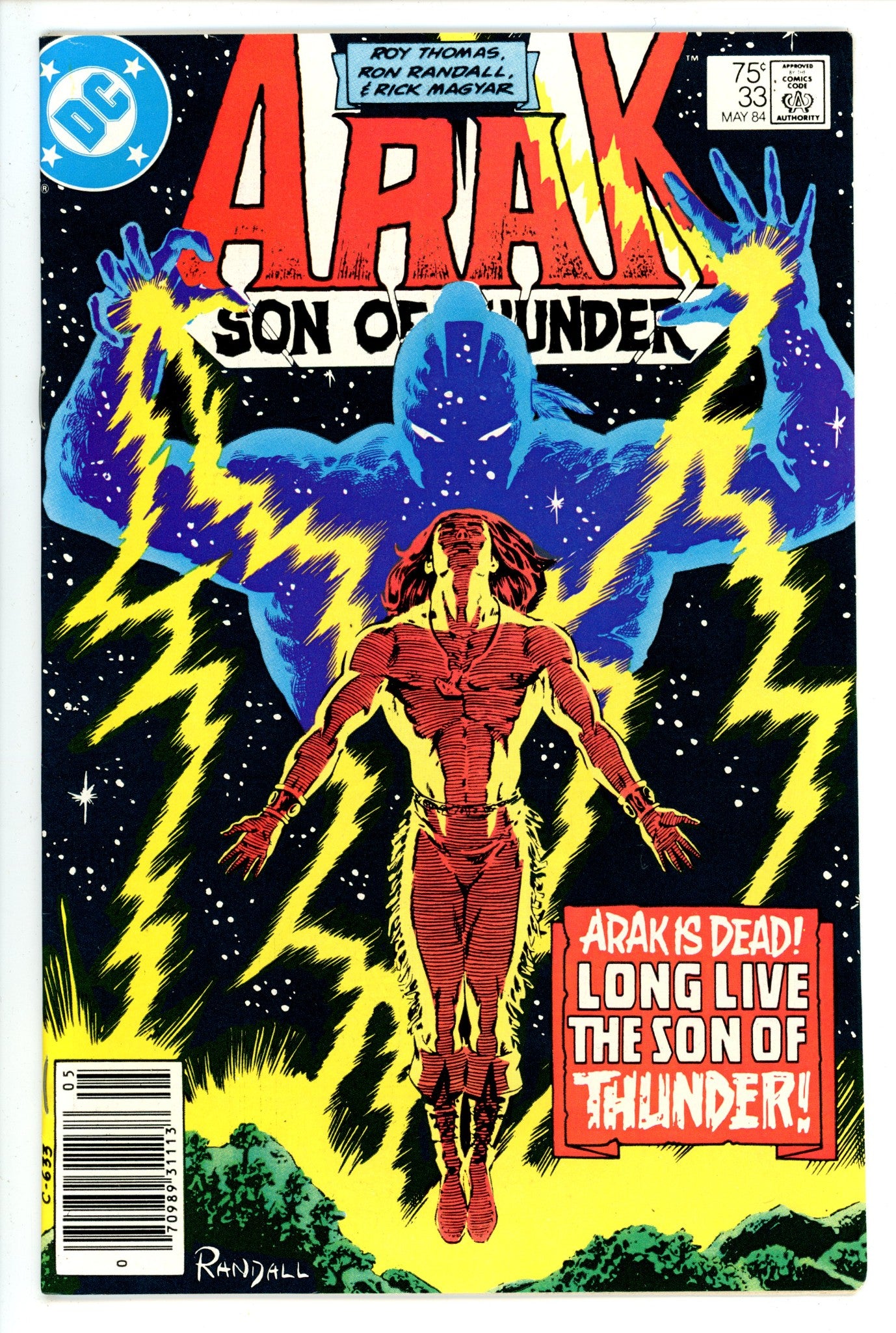 Arak / Son of Thunder 33 Newsstand (1984)