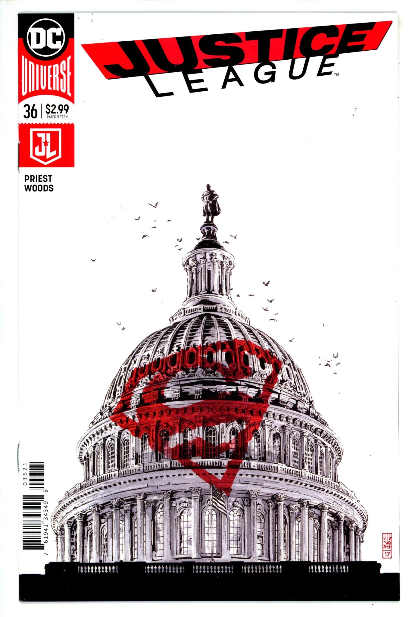 Justice League Vol 2 36 Jones Variant