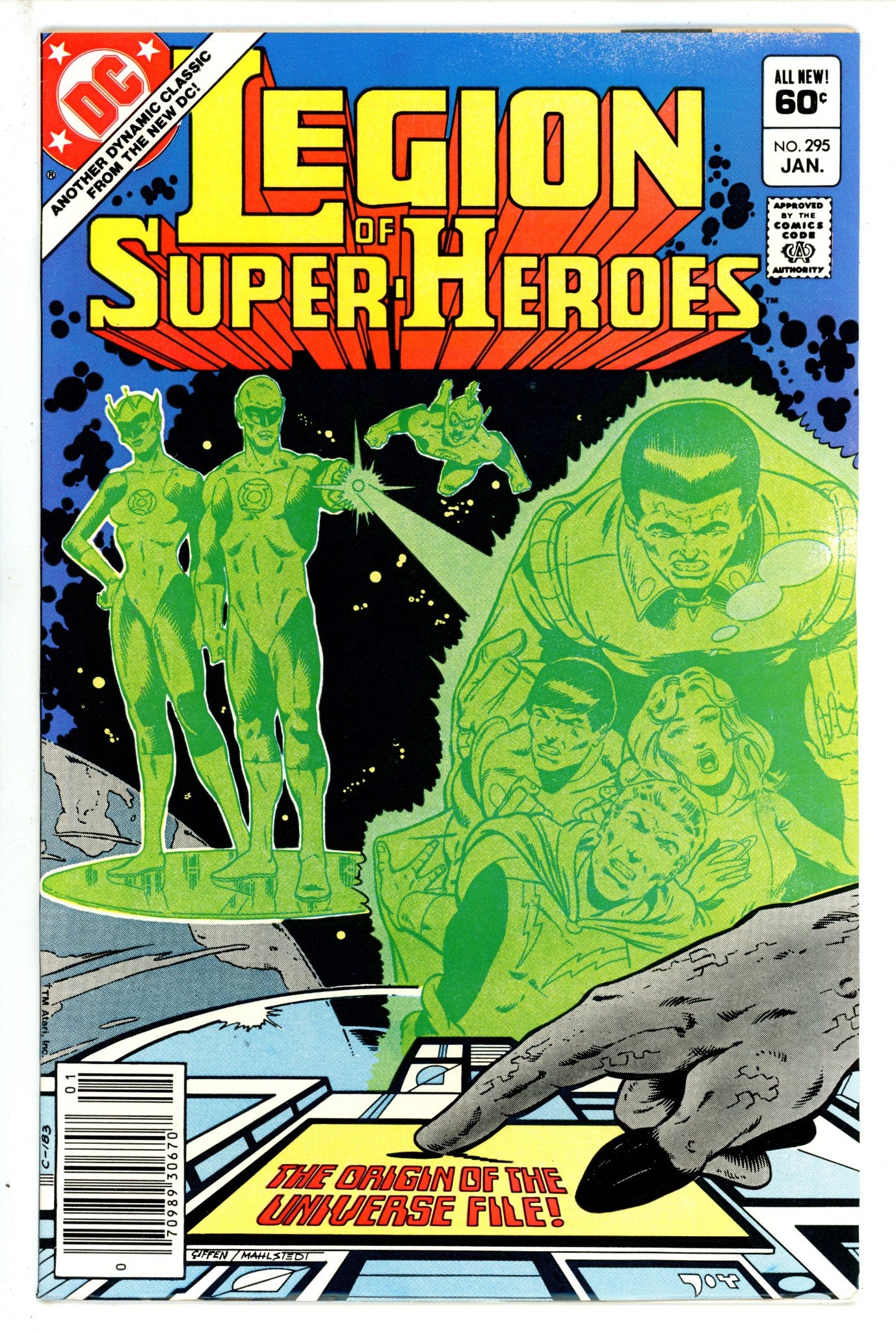 The Legion of Super-Heroes Vol 2 295 Newsstand (1982)