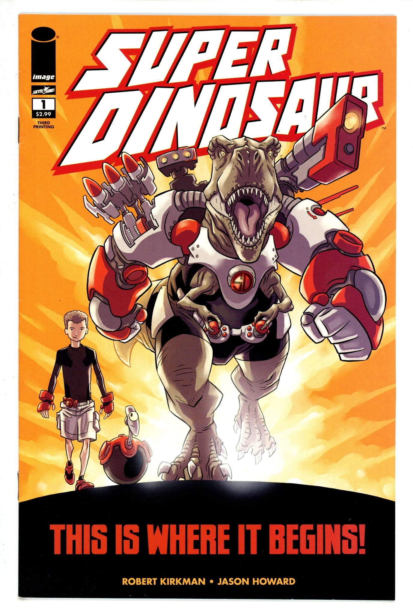 Super Dinosaur 1 3Rd Print VF- (2011)