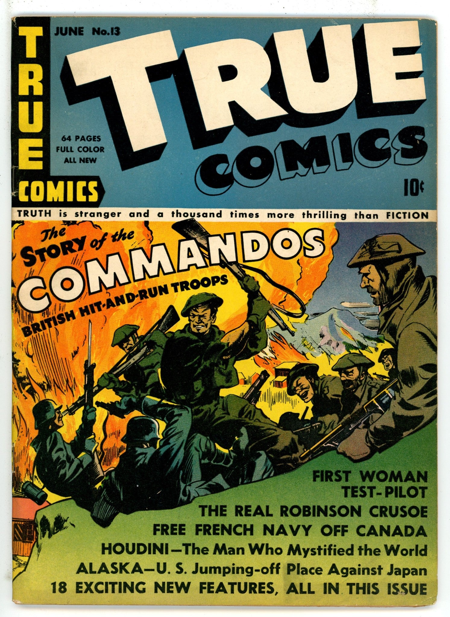 True Comics 13 FN (1942)
