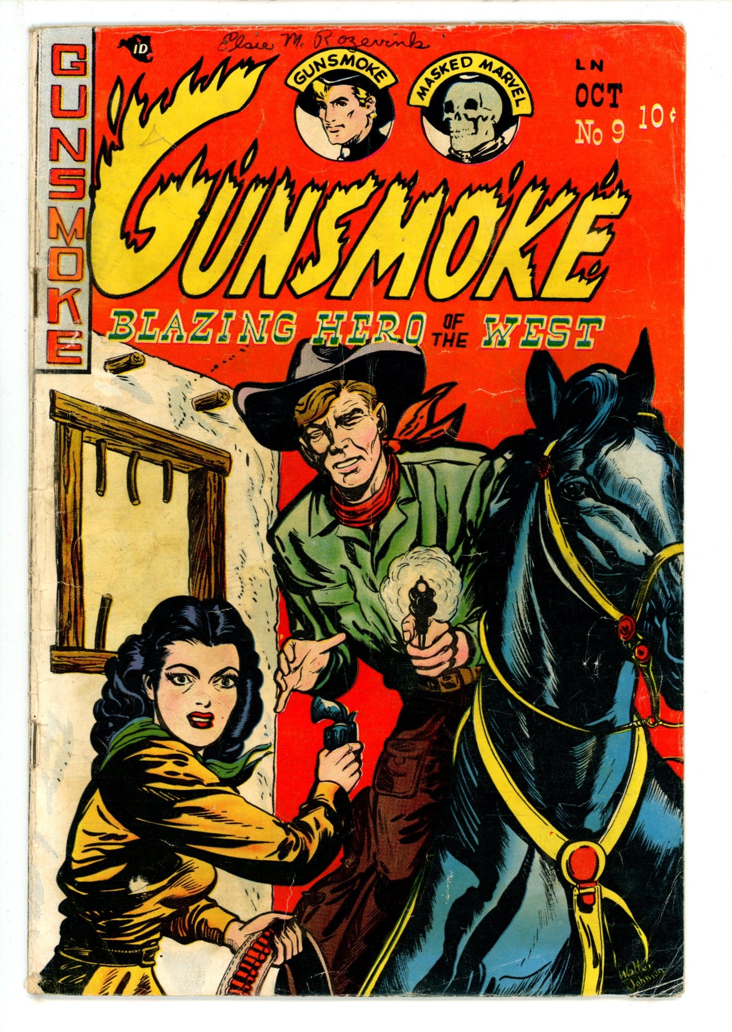 Gunsmoke 9 VG- (1950)