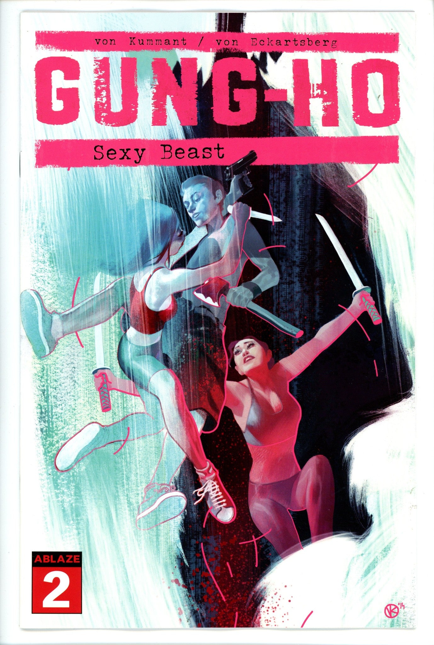 Gung Ho Sexy Beast 2 Kalvachev Variant-Ablaze-CaptCan Comics Inc