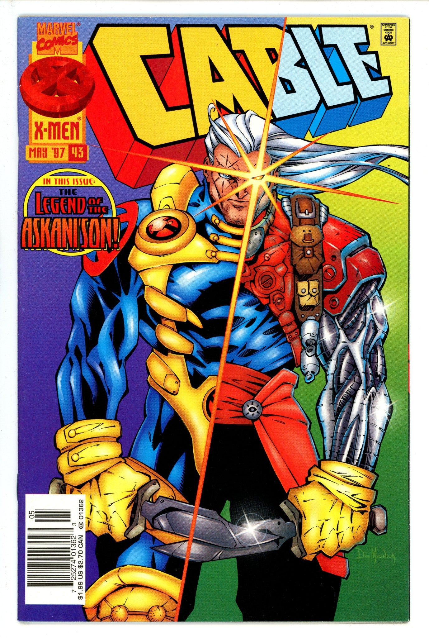 Cable Vol 1 43 Newsstand (1997)