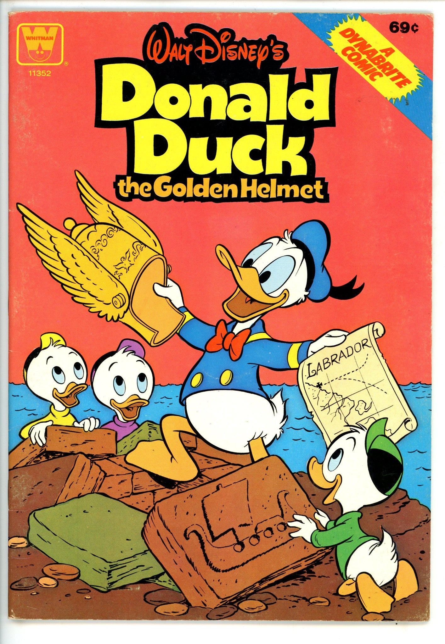 Walt Disney's Donald Duck and the Golden Helmet [Dynabrite Comics] 11352