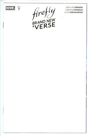 Firefly Brand New Verse 1 Blank Variant (2021)