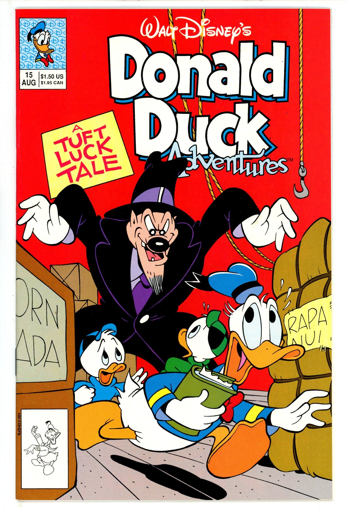 Walt Disney's Donald Duck Adventures Vol 2 15 (1991)