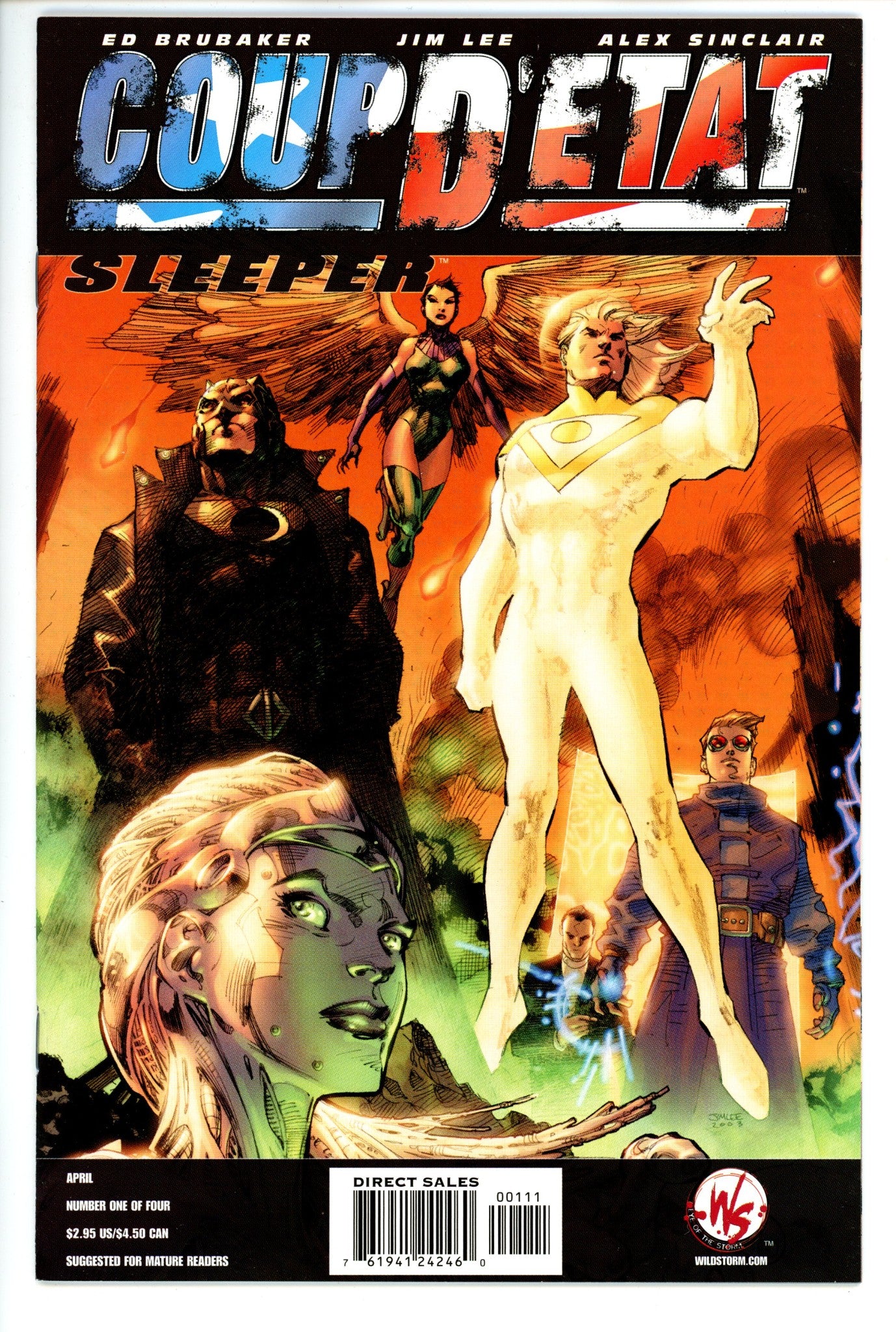 Coup D'etat: Sleeper 1 Lee Variant
