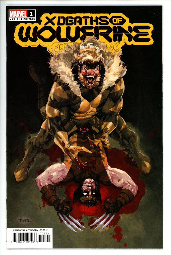 X Deaths Of Wolverine 1 Asrar Variant NM-