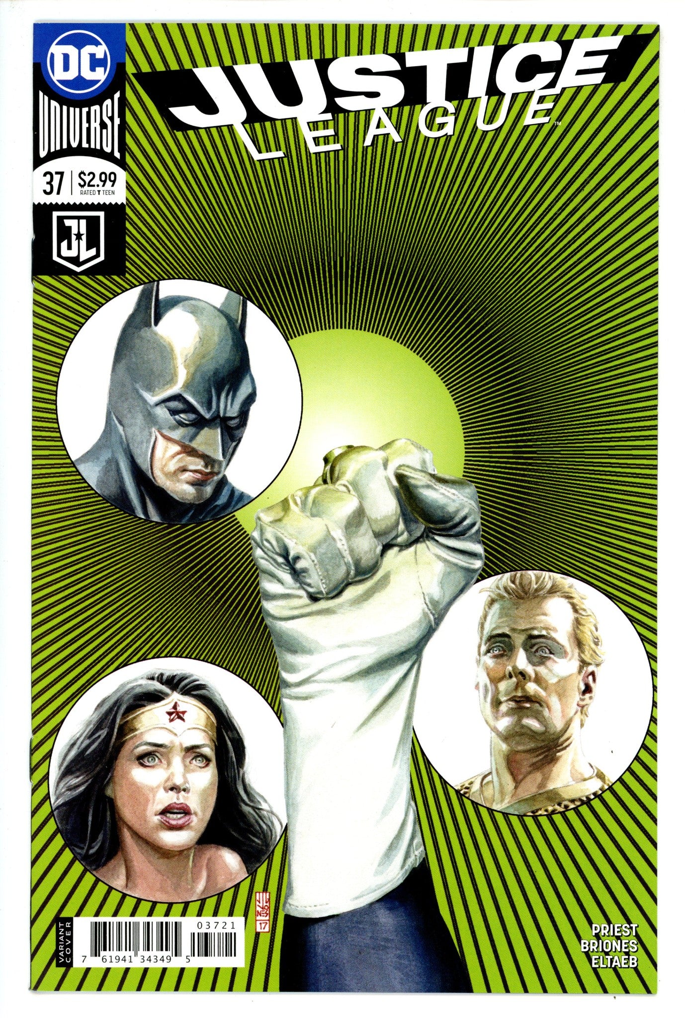 Justice League Vol 2 37 Jones Variant