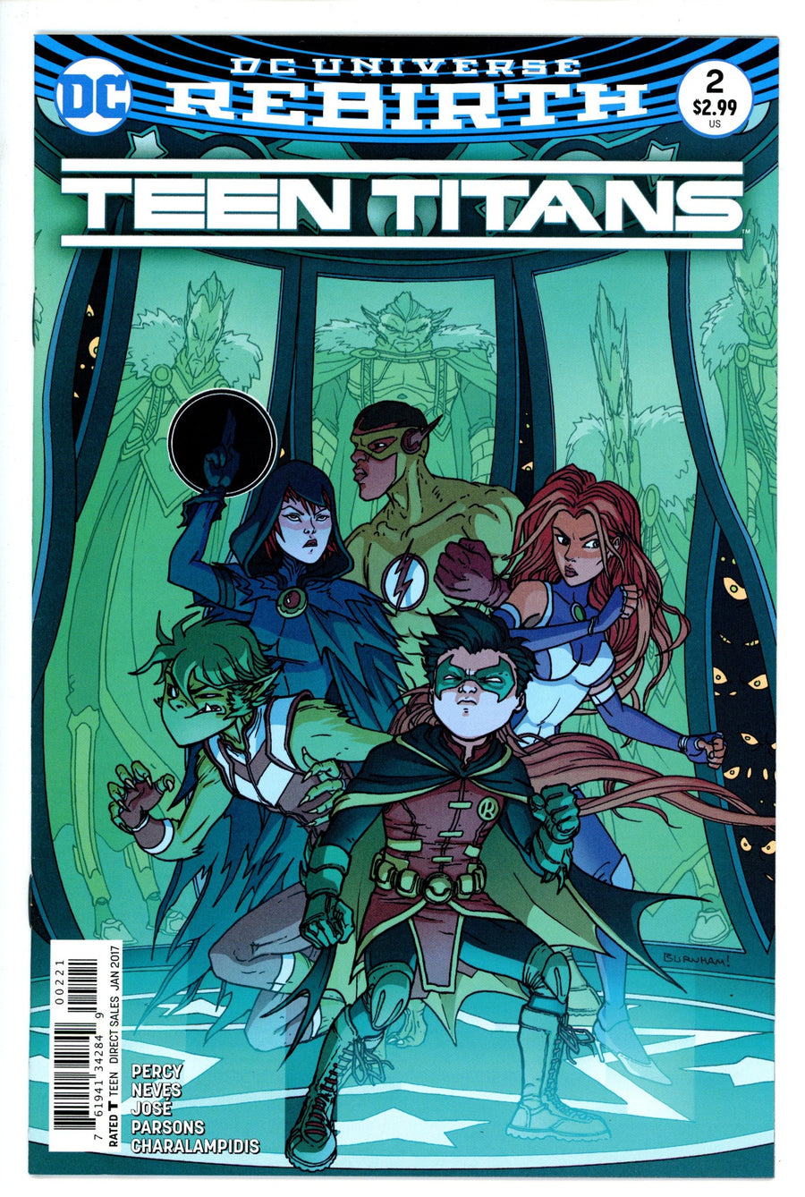 Teen Titans Vol 6 2 Burnham Variant