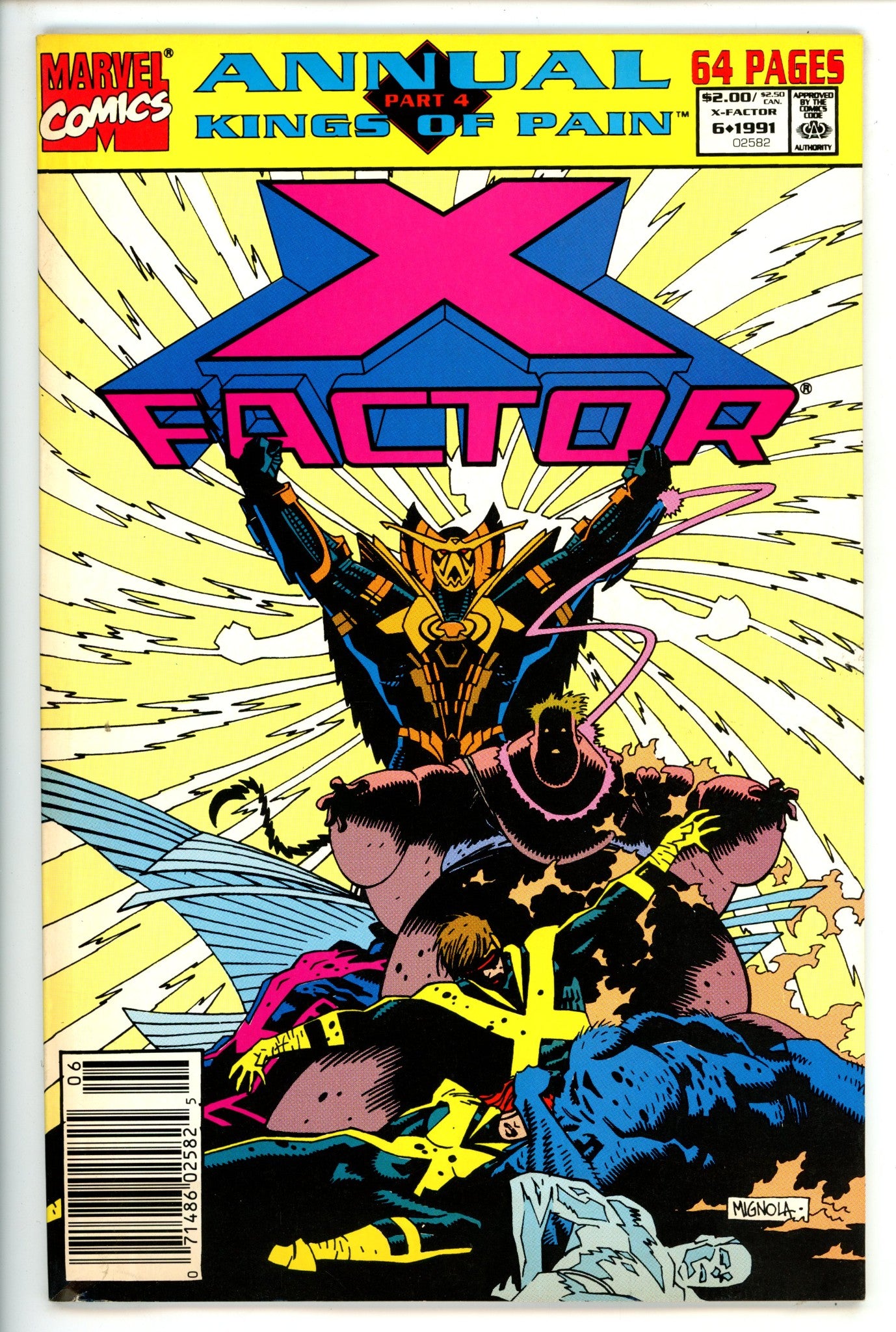 X-Factor Annual Vol 1 6 Newsstand