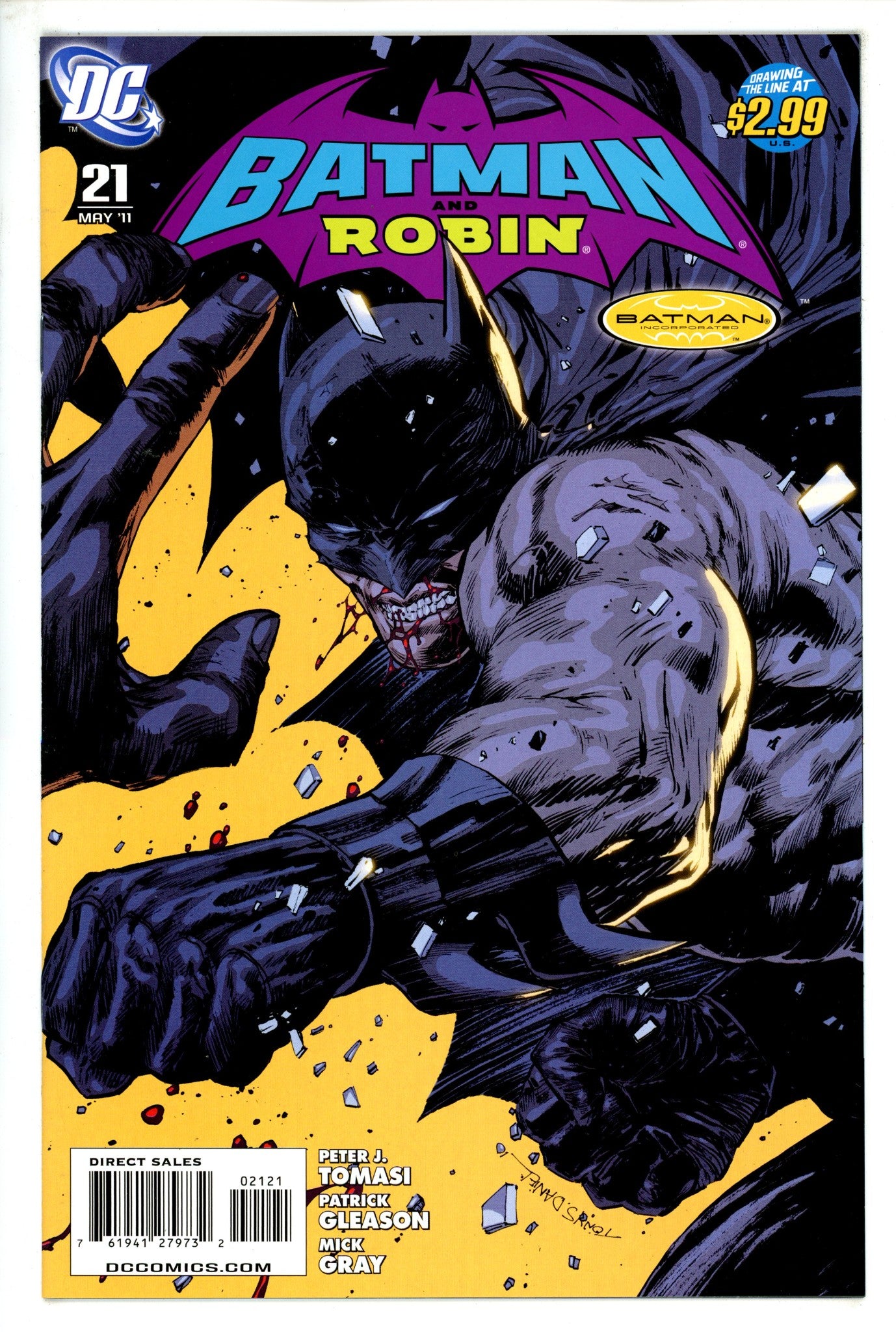 Batman and Robin Vol 1 21 Daniel Variant