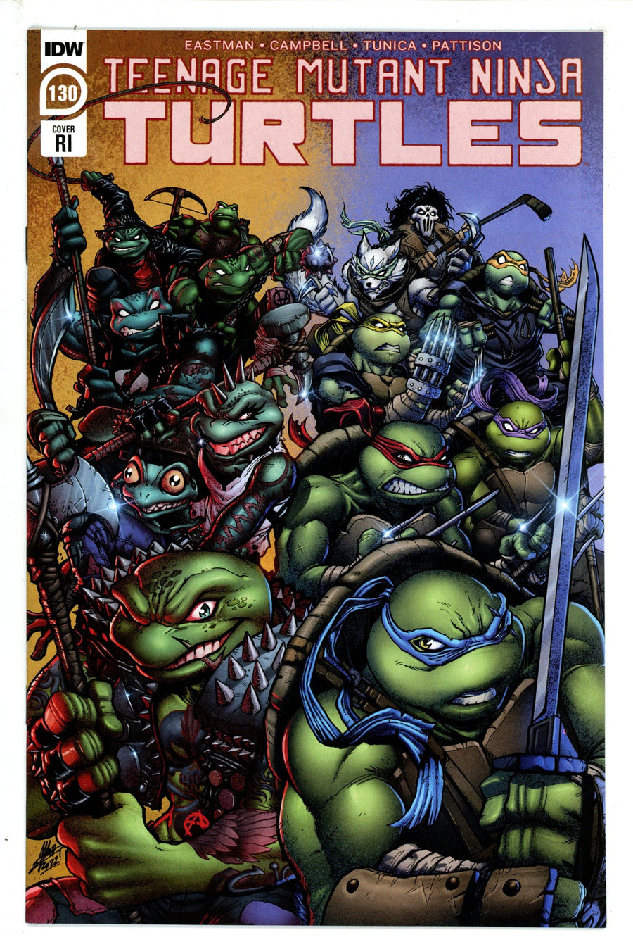 Teenage Mutant Ninja Turtles Vol 6 130 Franks Incentive Variant NM (2022)