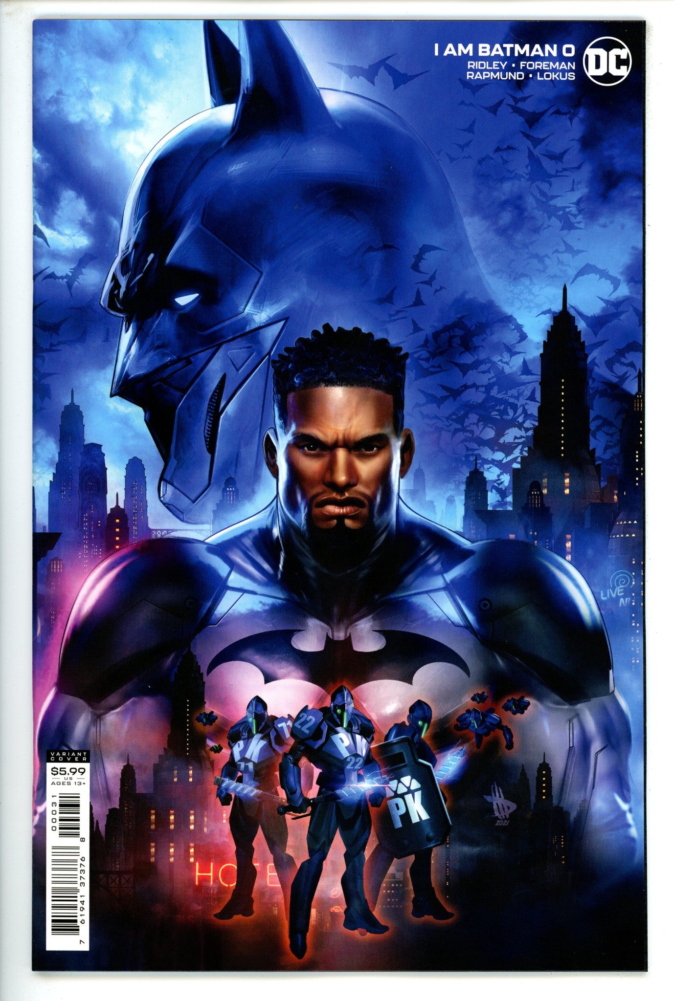 I Am Batman 0 Wilkins Variant (2021)