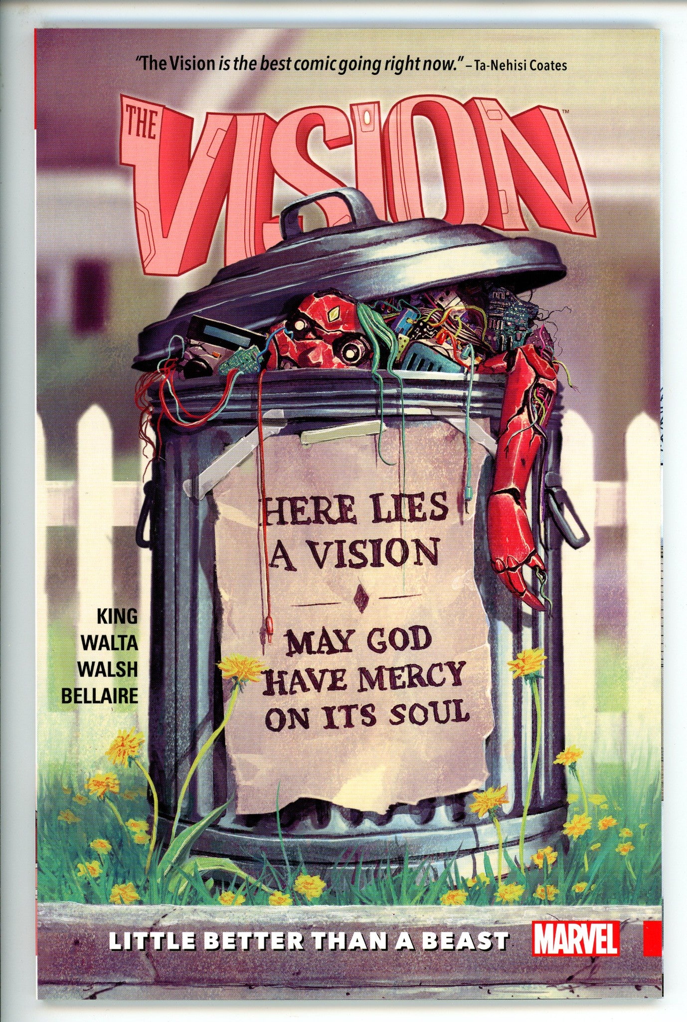 The Vision Here Lies The Vision Vol 2 TPB