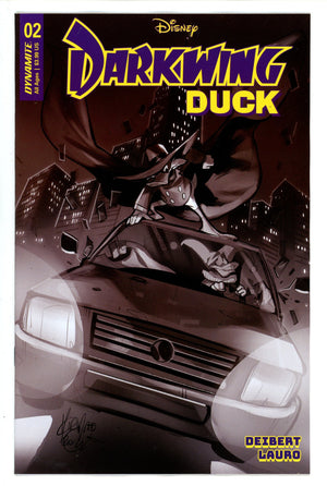 Darkwing Duck Vol 2 2 Andolfo B&W Incentive Variant (2023)